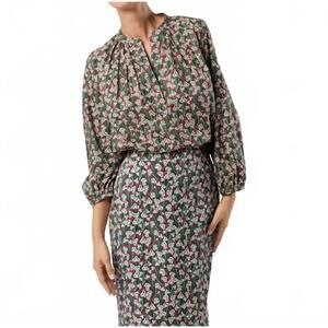 NEW ANN MASHBURN sienna long sleeve top